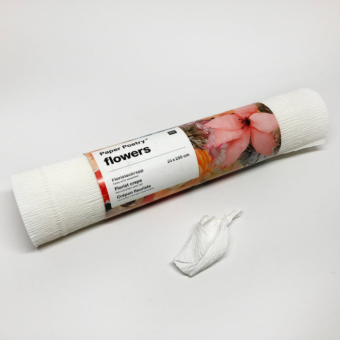 Hvidt crepepapir