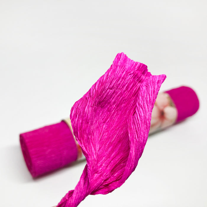 Mørkepink crepepapir