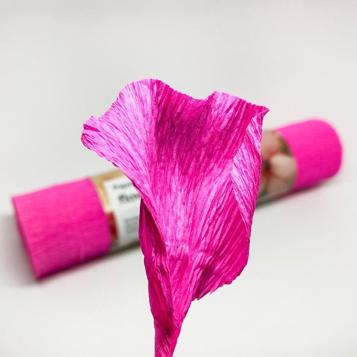 Pink crepepapir