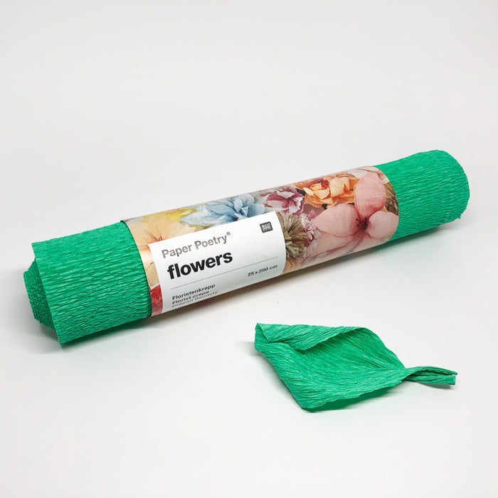 Turkisgrøn crepepapir